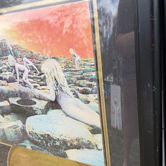 Framed Led Zeppelin Gold Record Display - Picture 7 of 10